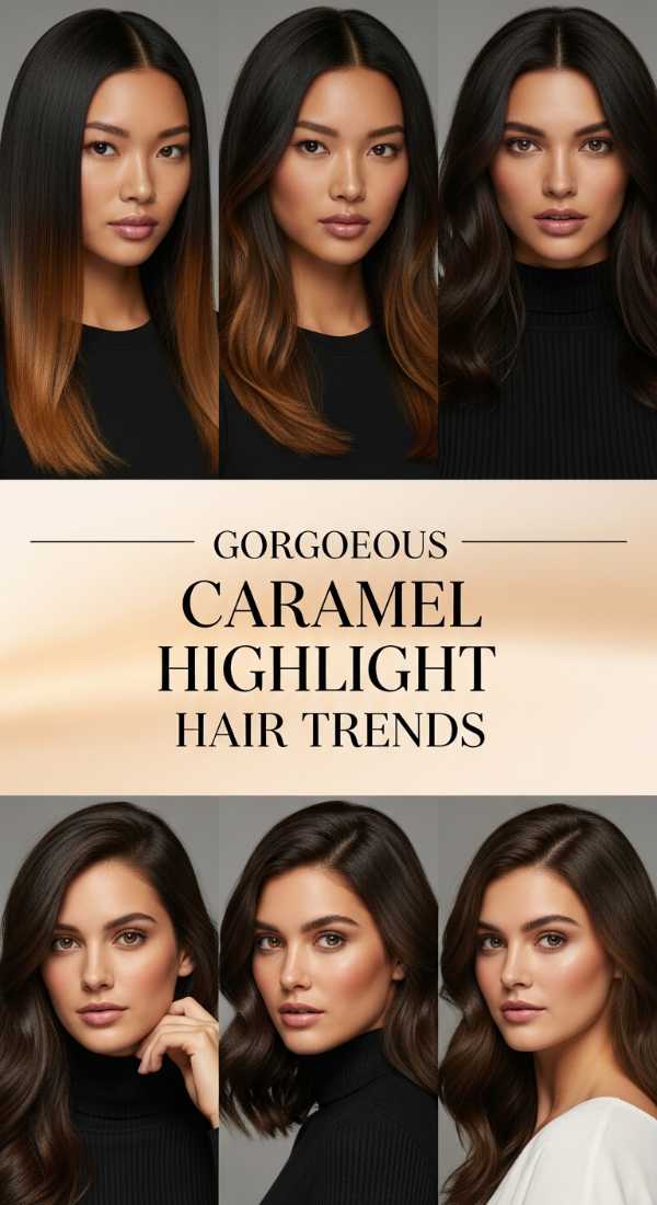 Gorgeous Caramel Highlight Hair Trends 69ecef7cc066c