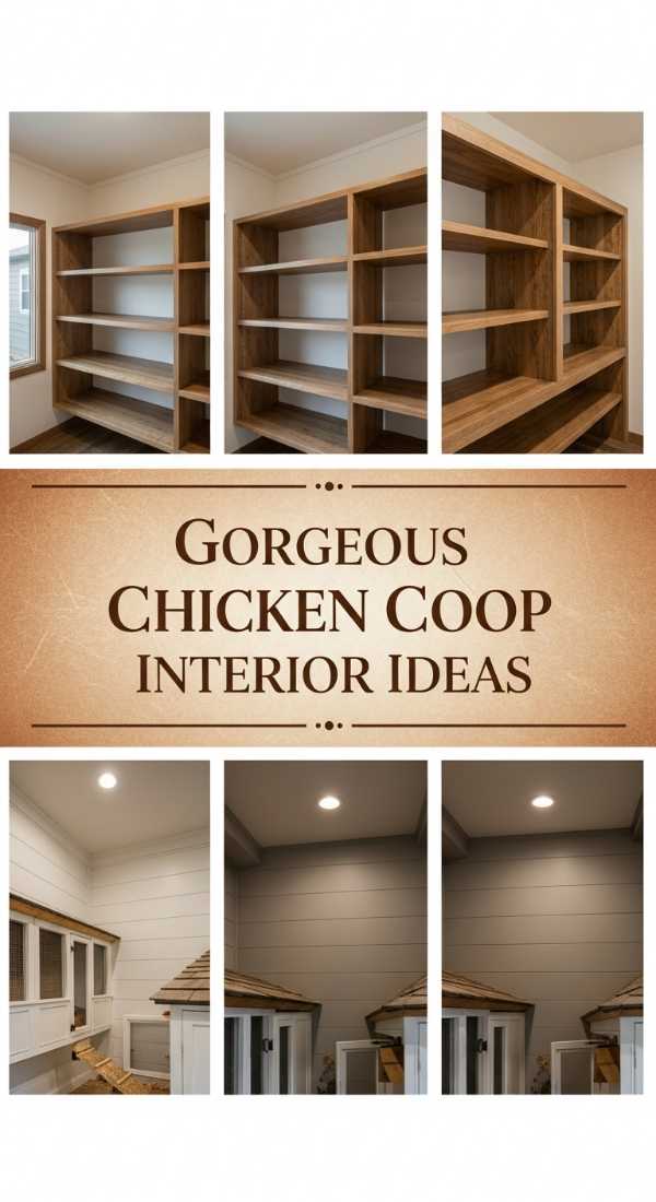 Gorgeous Chicken Coop Interior Ideas 69efa26ef23a5