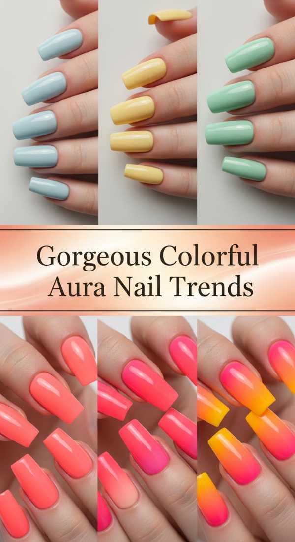 Gorgeous Colorful Aura Nail Trends 69f0ca33d376c