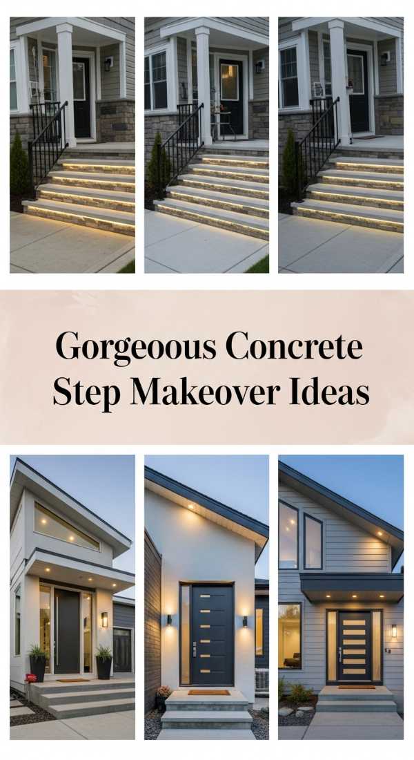 Gorgeous Concrete Step Makeover Ideas 69ea60b42d7fc