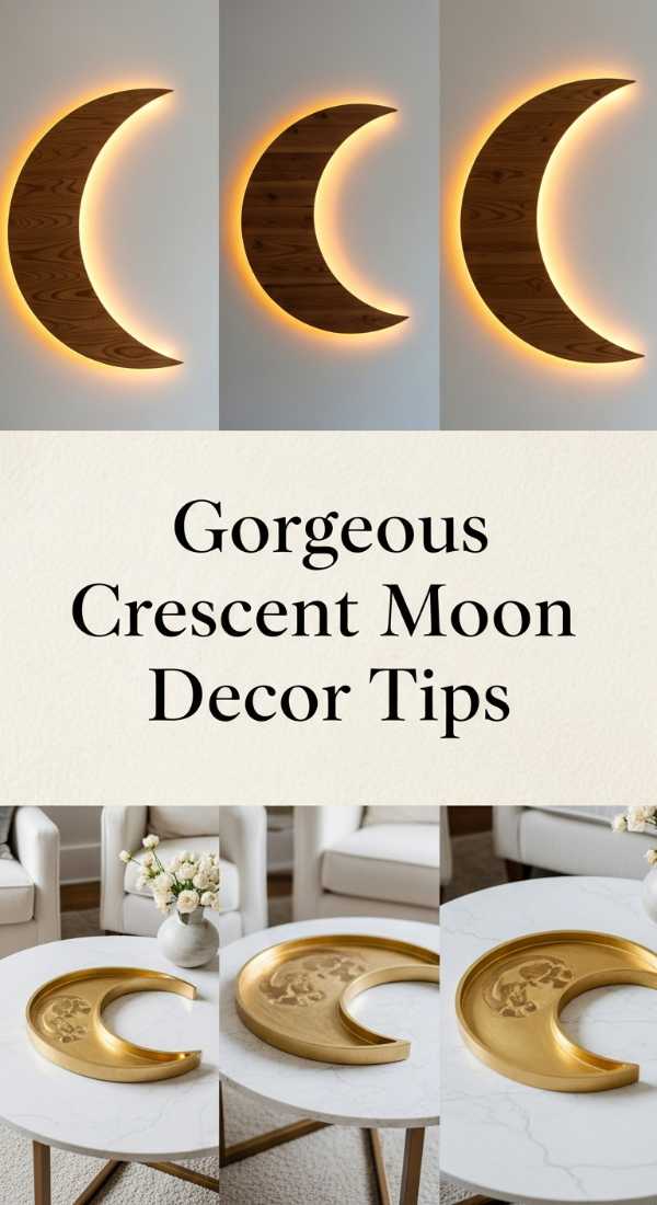 Gorgeous Crescent Moon Decor Tips 69e51e64eccf8