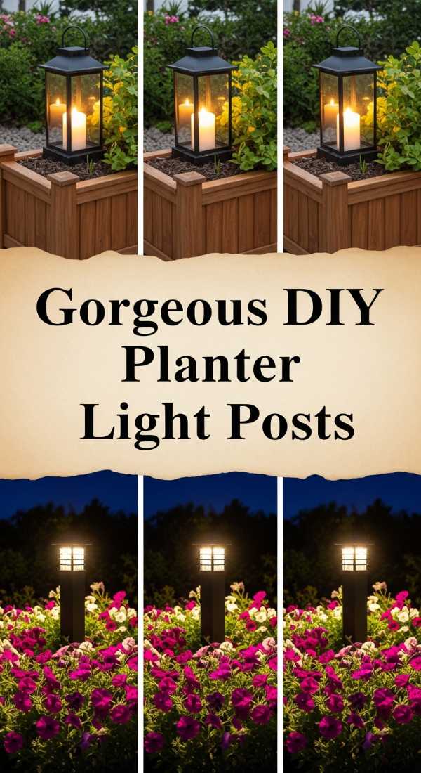 Gorgeous Diy Planter Light Posts 69df4676c7e62