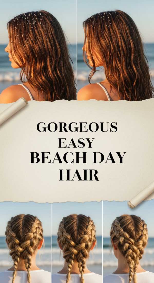 Gorgeous Easy Beach Day Hair 69e9cd110bee5