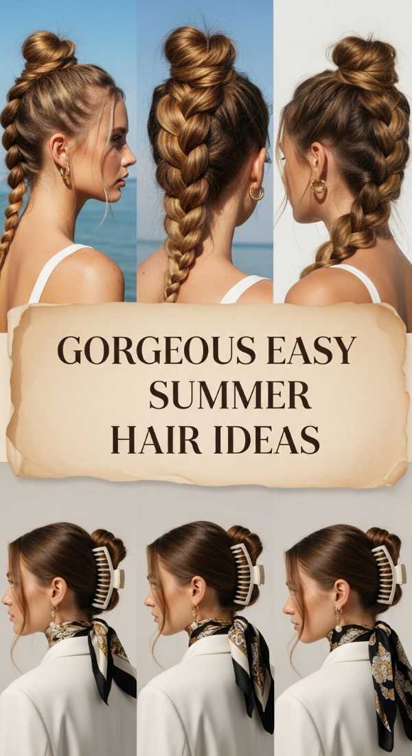 Gorgeous Easy Summer Hair Ideas 69df3fd3ce9ea