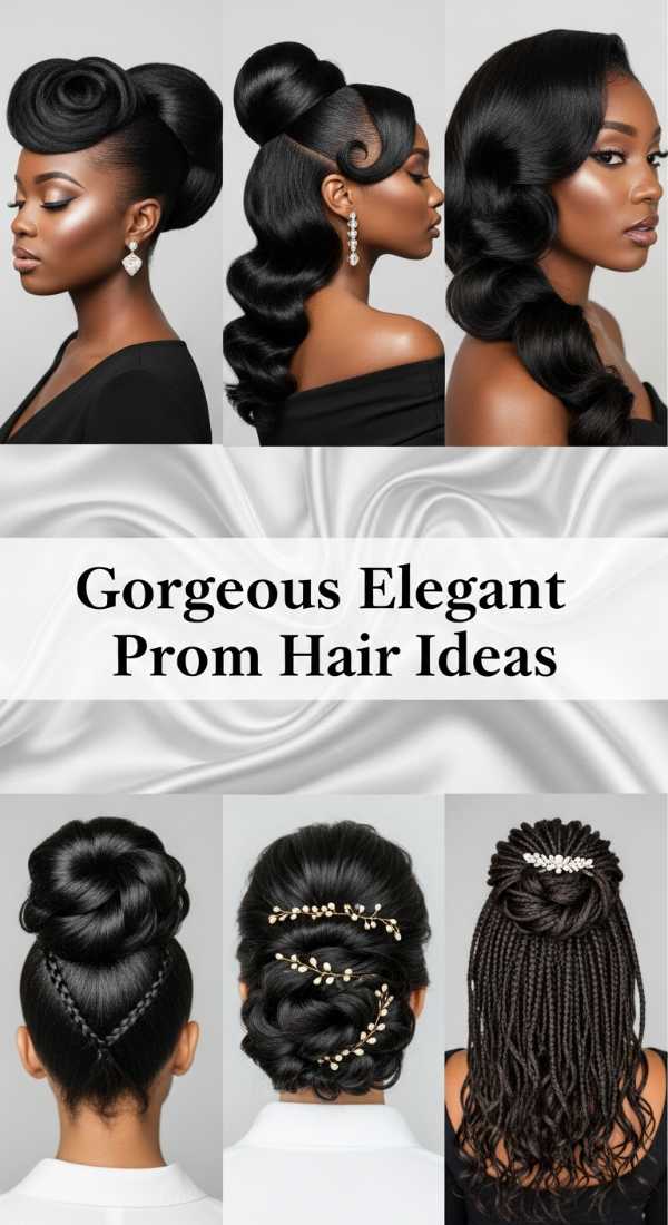 Gorgeous Elegant Prom Hair Ideas
