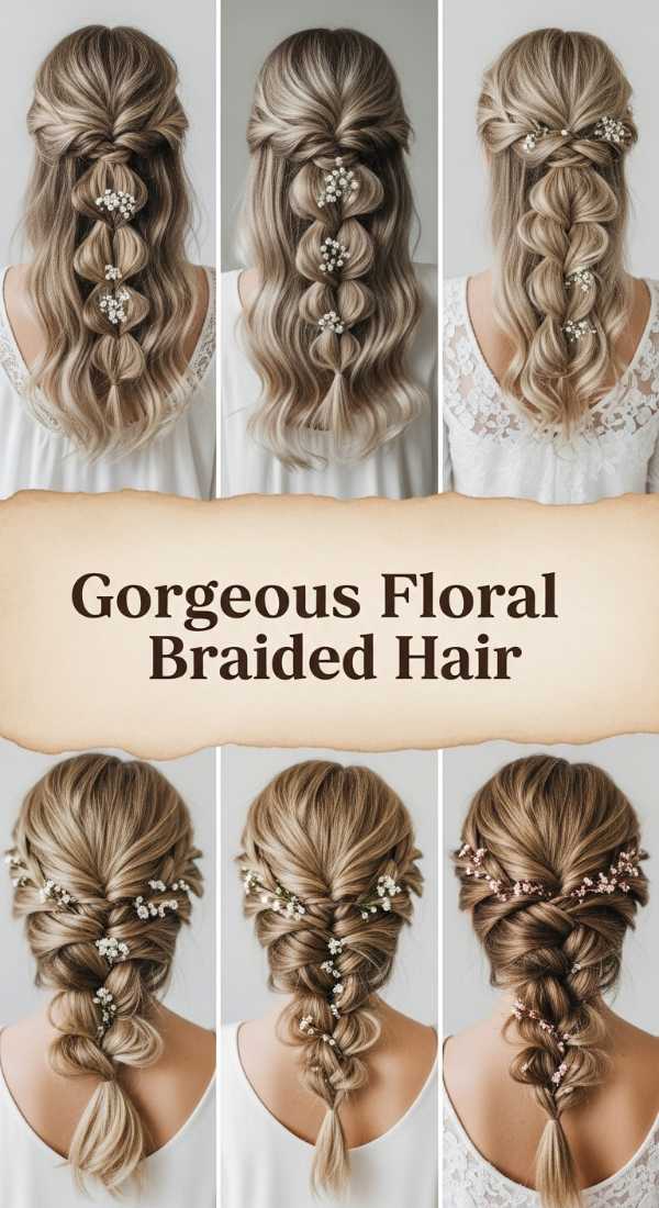 Gorgeous Floral Braided Hair 69f0e1bc49f3c