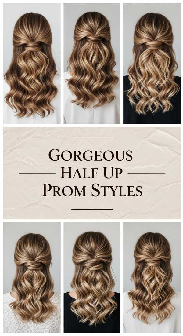 Gorgeous Half Up Prom Styles 69f33d7fdd219