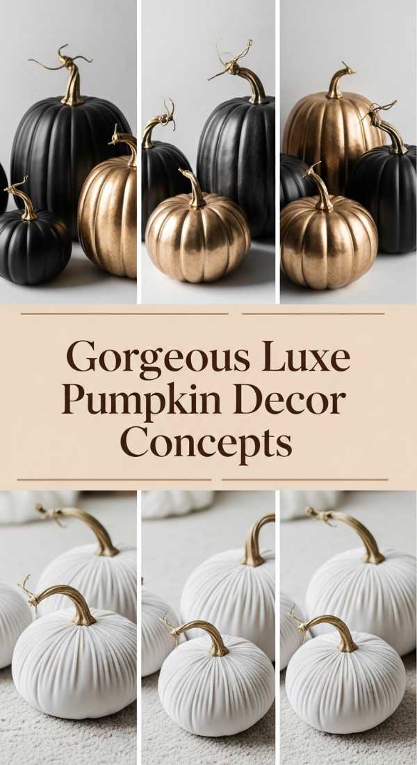 Gorgeous Luxe Pumpkin Decor Concepts 69e51e5f082cc