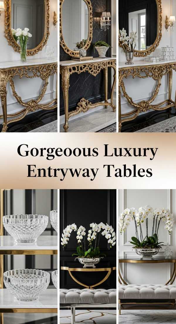 Gorgeous Luxury Entryway Tables 69f0e5bd6fa58