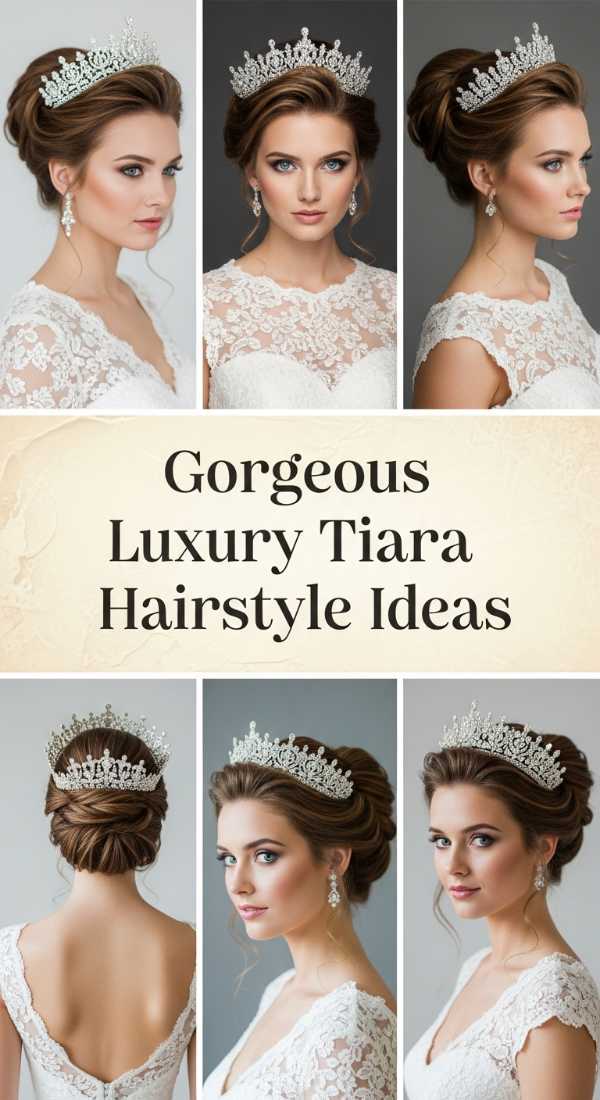 Gorgeous Luxury Tiara Hairstyle Ideas 69e4f6703e431