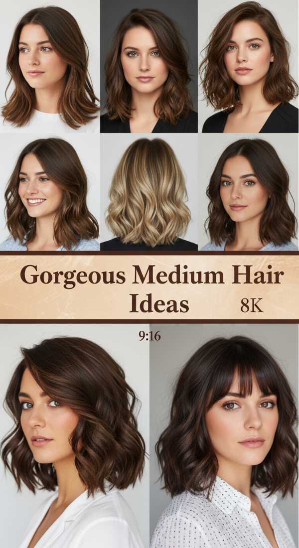 Gorgeous Medium Hair Ideas 69f0e1b68656c