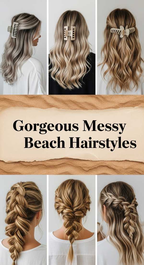Gorgeous Messy Beach Hairstyles 69ee51b188292