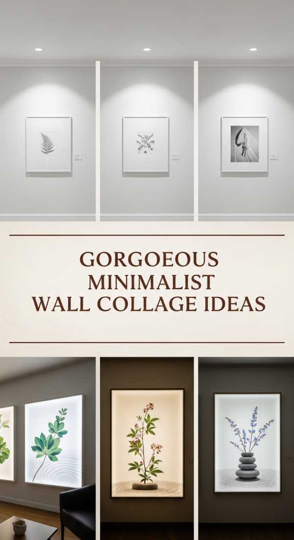 Gorgeous Minimalist Wall Collage Ideas 69ed033344f76