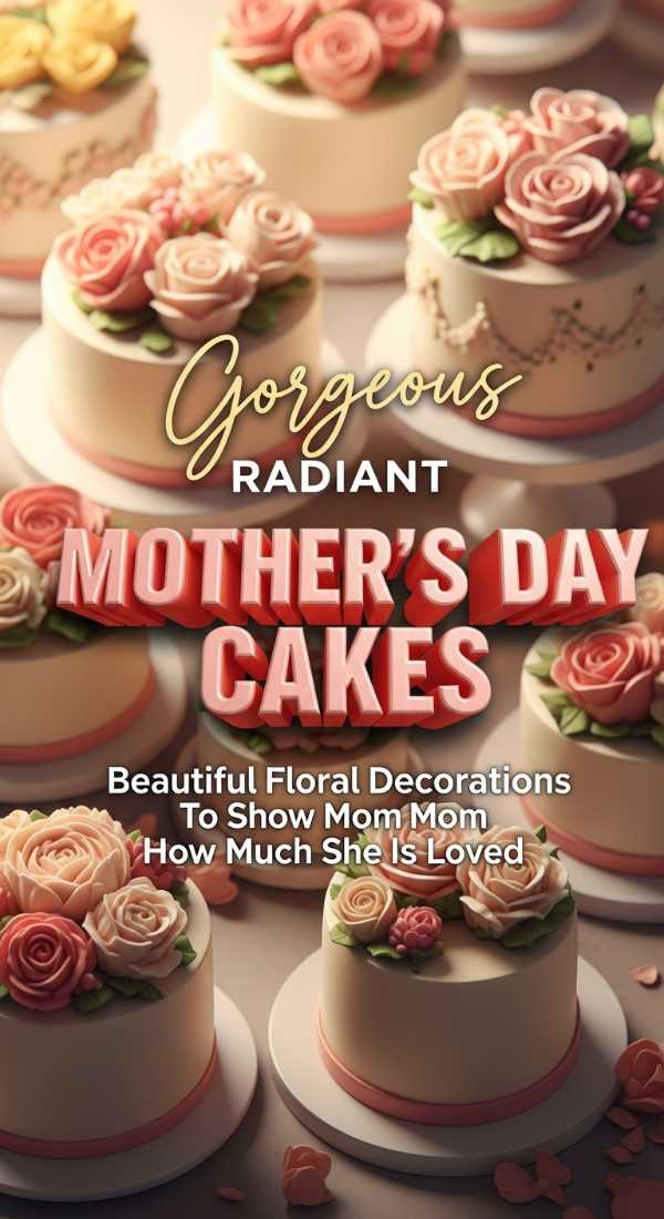 Gorgeous Mothers Day Cakes For Mom 69ef8e2d17979