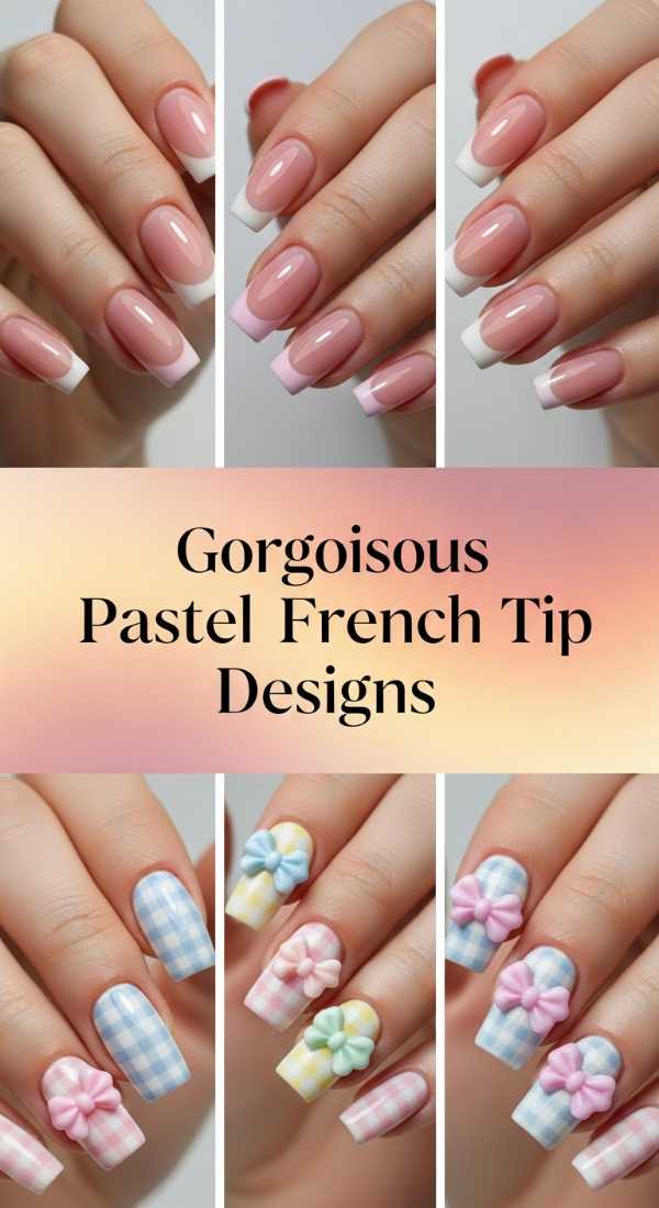 Gorgeous Pastel French Tip Designs 69e350f4a1344