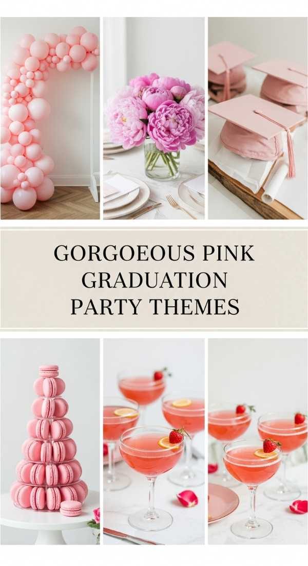 Gorgeous Pink Graduation Party Themes 69e32d8b6ed6f