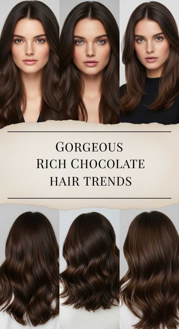 Gorgeous Rich Chocolate Hair Trends 69ecef918c572
