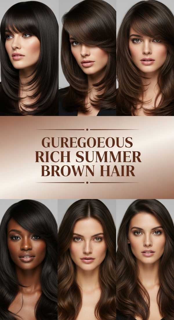 Gorgeous Rich Summer Brown Hair 69eb967fe8b08