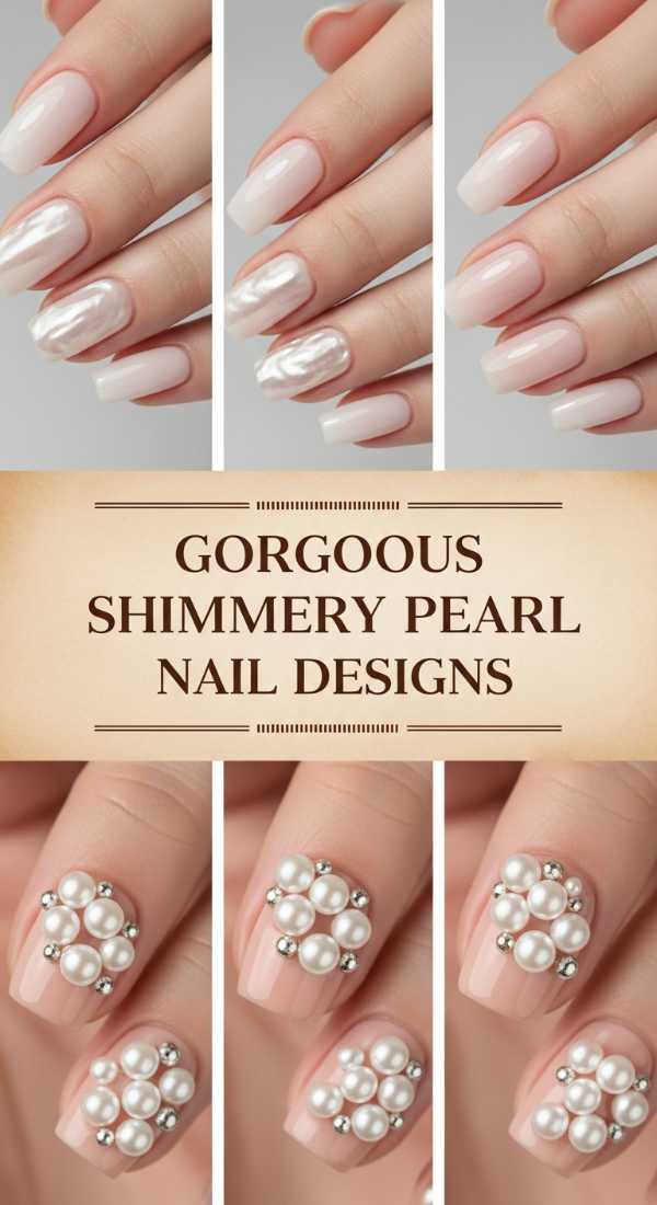 Gorgeous Shimmery Pearl Nail Designs 69ee40808c4be