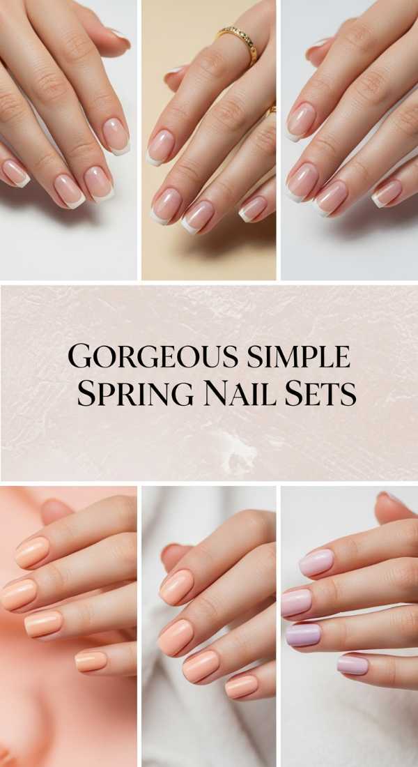 Gorgeous Simple Spring Nail Sets 69e5f3d8f0fe5