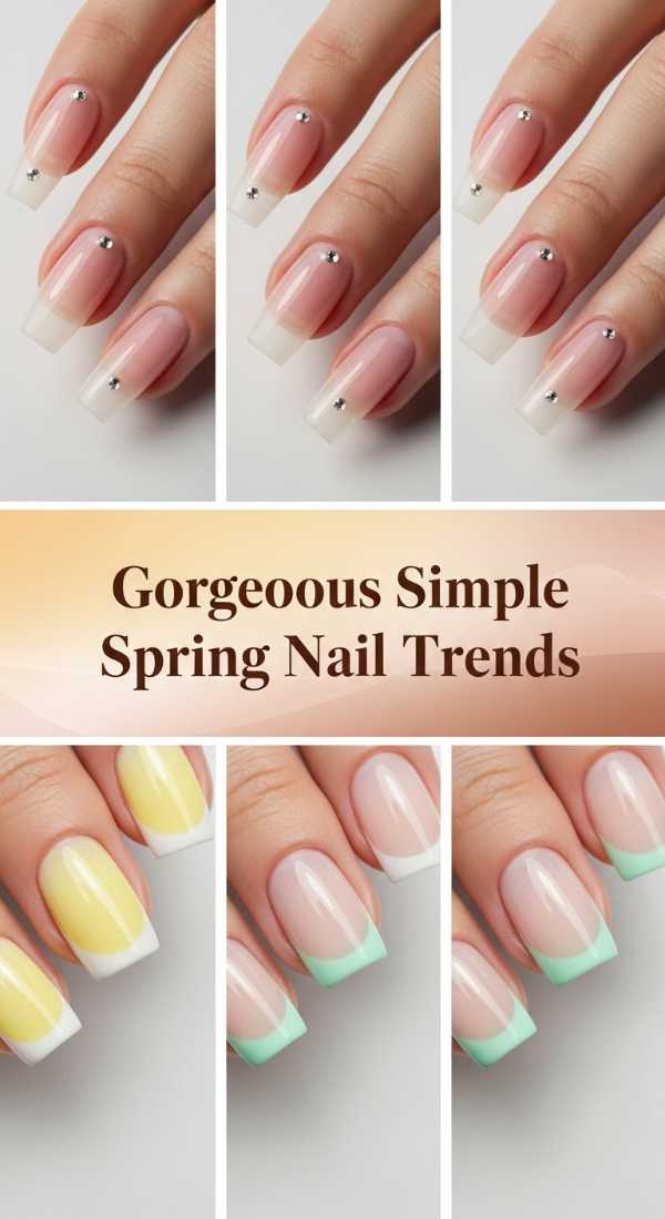 Gorgeous Simple Spring Nail Trends 69e5f3f734f1d
