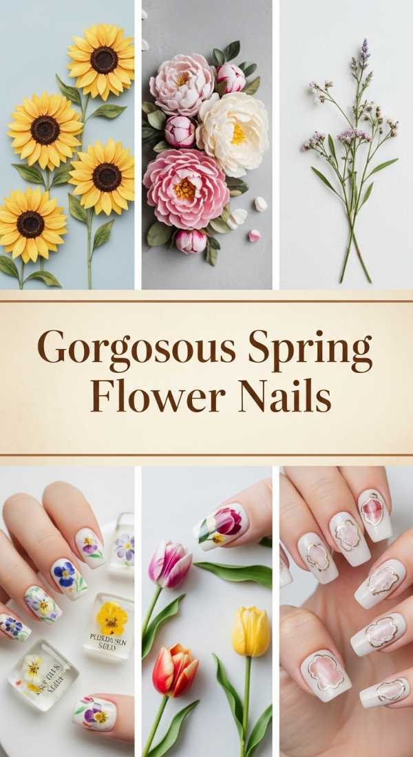 Gorgeous Spring Flower Nails 69e72cc976f88