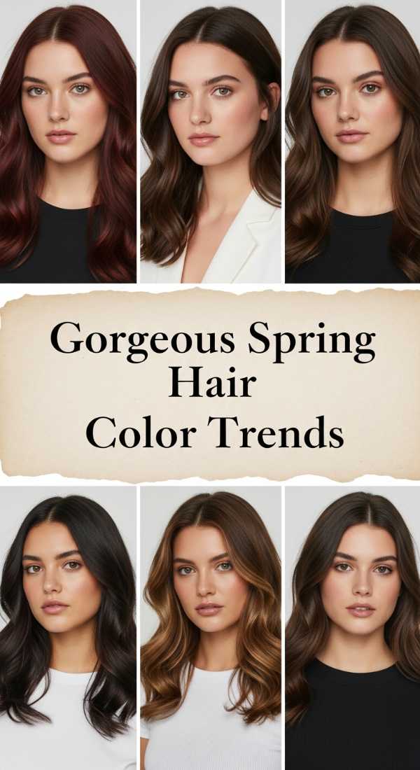Gorgeous Spring Hair Color Trends 69dde94cdeea4
