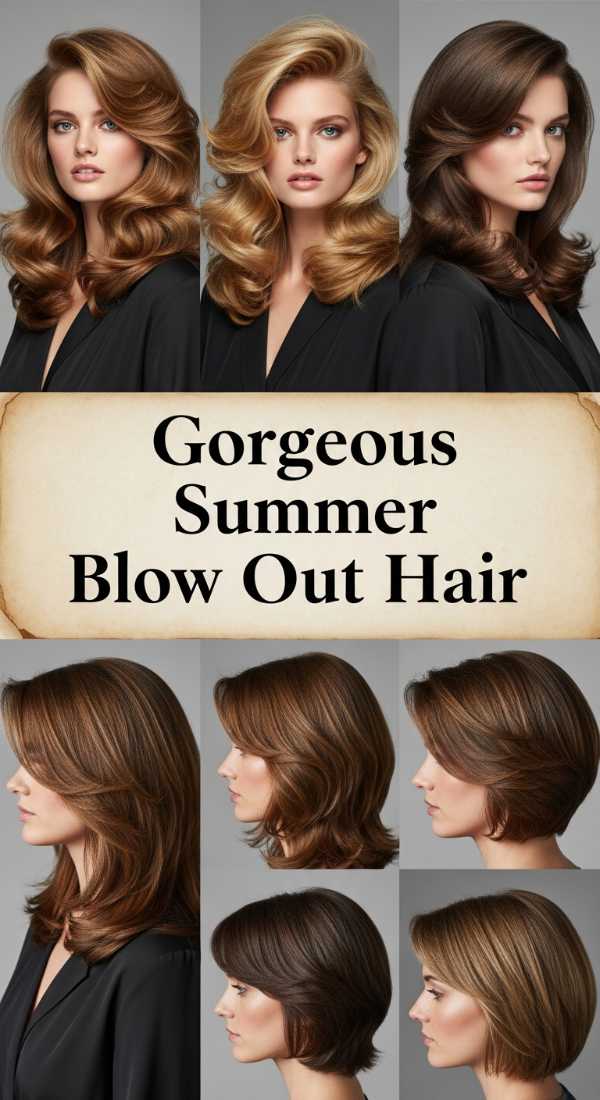 Gorgeous Summer Blow Out Hair 69ecedb62b2b0