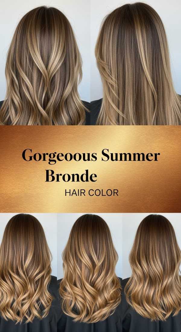 Gorgeous Summer Bronde Hair Color 69ef4937219d0