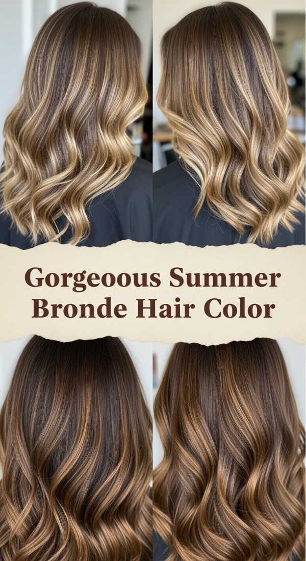 Gorgeous Summer Bronde Hair Color 69f33d8b5e667