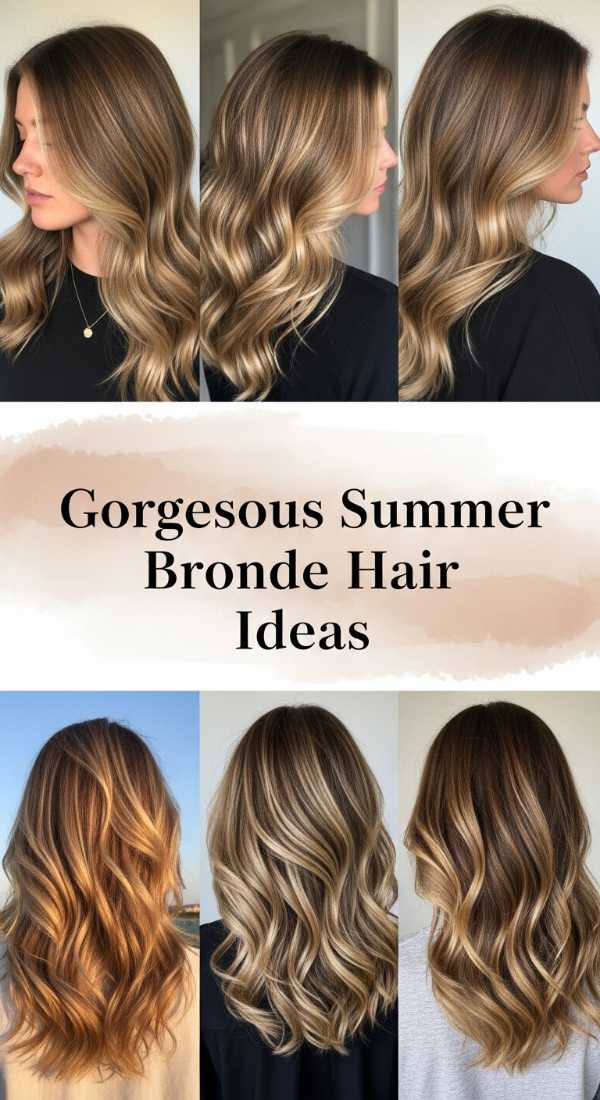 Gorgeous Summer Bronde Hair Ideas 69e9d4113c41e