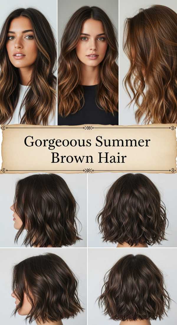 Gorgeous Summer Brown Hair 69dde9537af3e