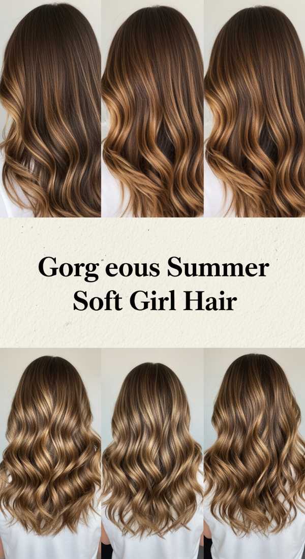 Gorgeous Summer Soft Girl Hair