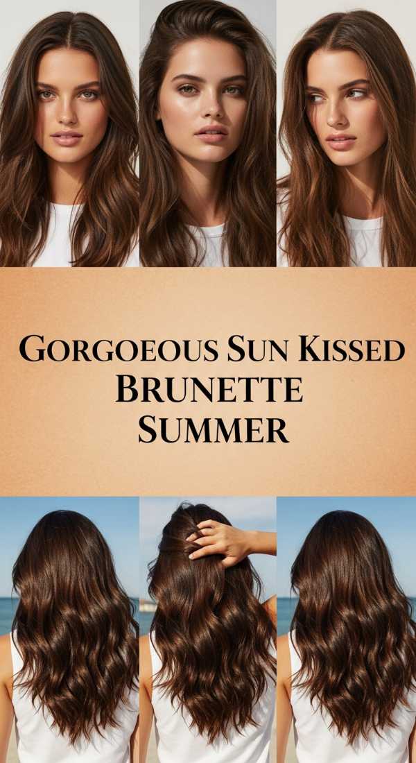 Gorgeous Sun Kissed Brunette Summer 69f33d78c1fe5