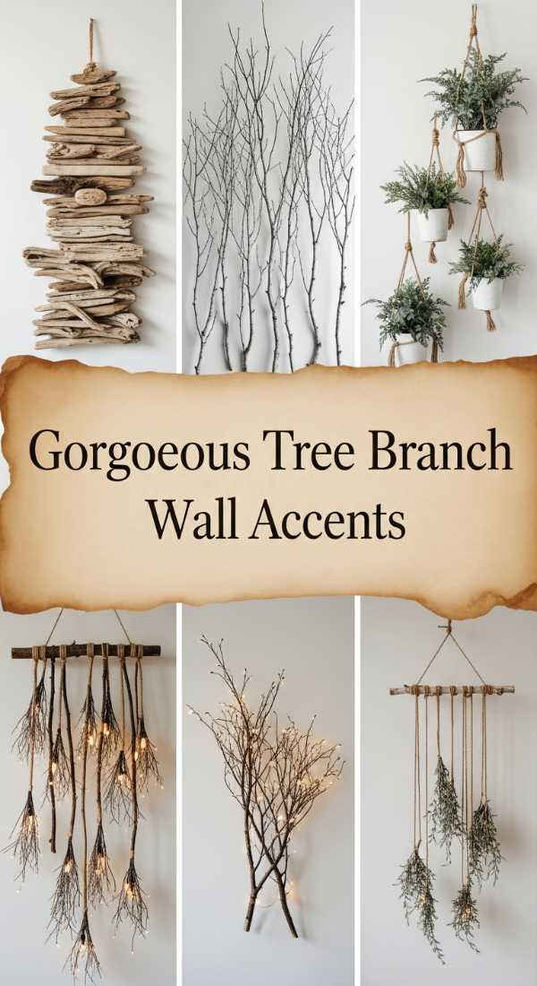 Gorgeous Tree Branch Wall Accents 69df1fd01d2e1