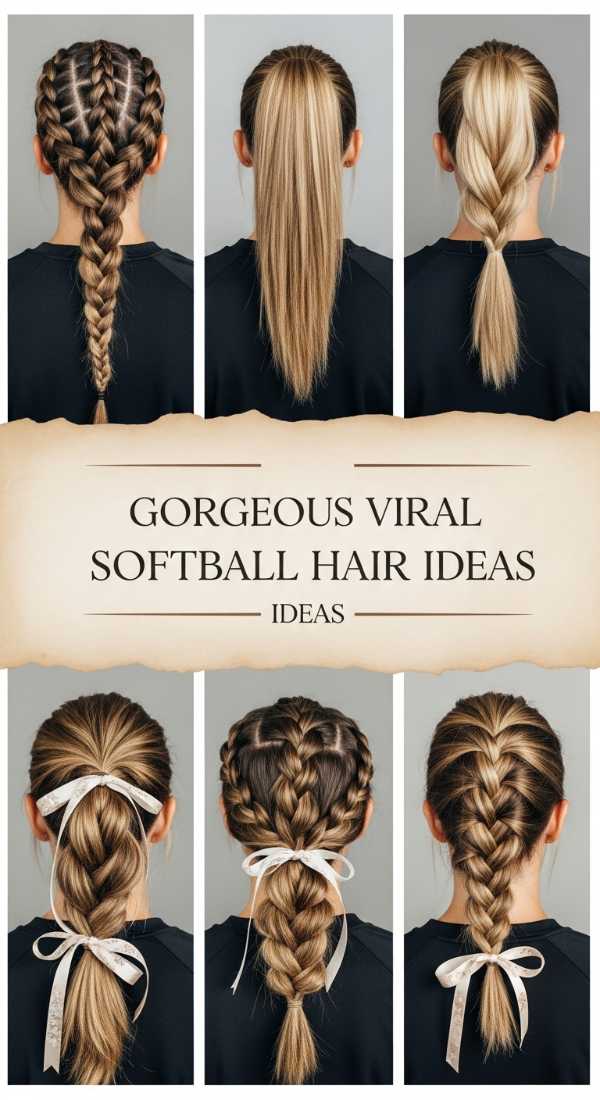 Gorgeous Viral Softball Hair Ideas 69e4f6862f702