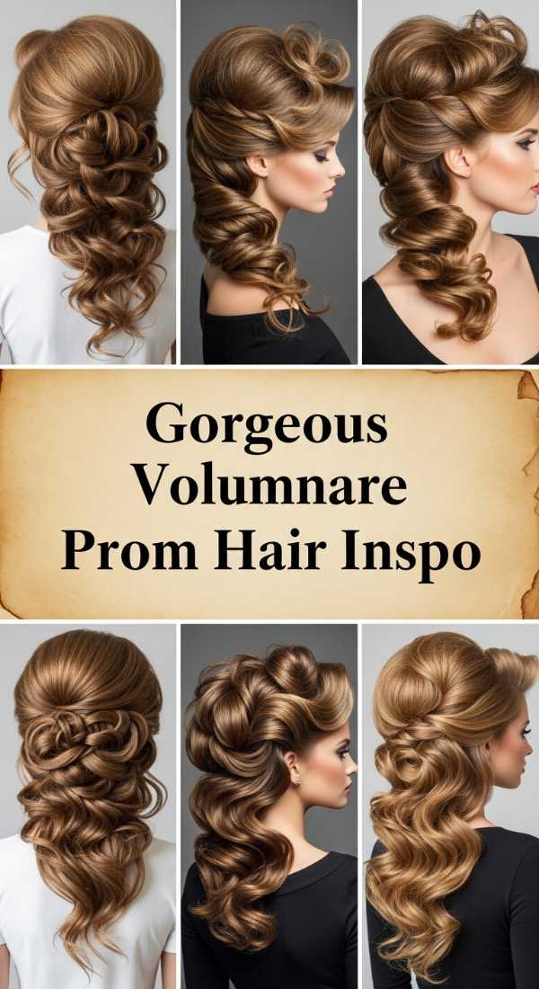 Gorgeous Voluminous Prom Hair Inspo 69f0e1da0b691