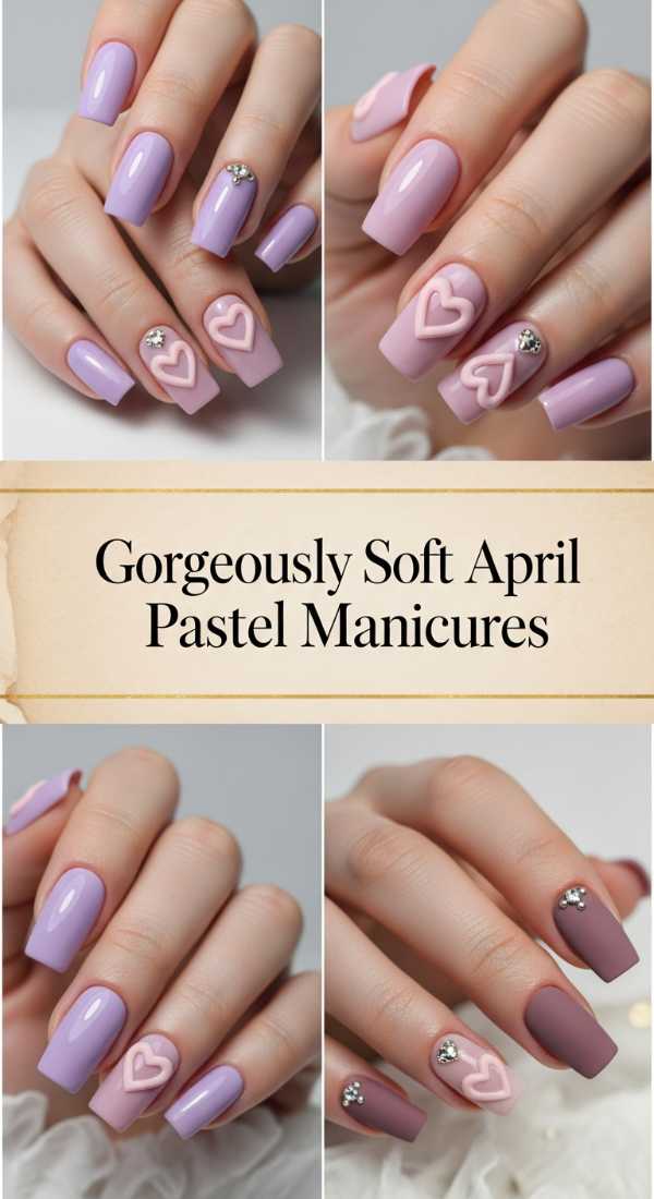 Gorgeously Soft April Pastel Manicures 69f24a60f09c9