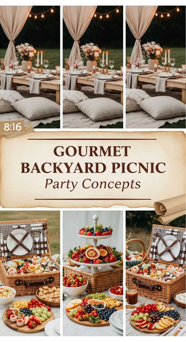 Gourmet Backyard Picnic Party Concepts 69e32c55762bf