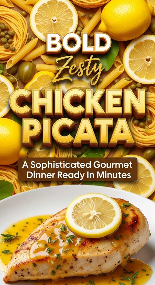 Gourmet Chicken Piccata At Home