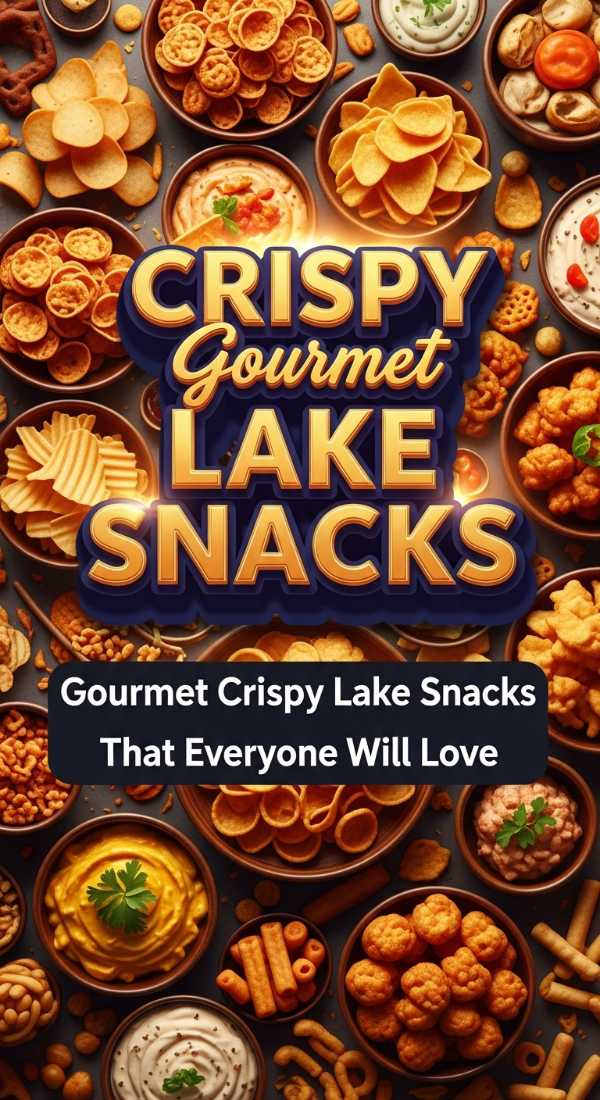 Gourmet Crispy Lake Snacks For Boating 69edba3e205b1