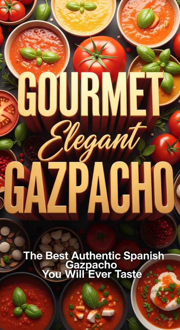 Gourmet Elegant Spanish Gazpacho 69dde7c716e9c
