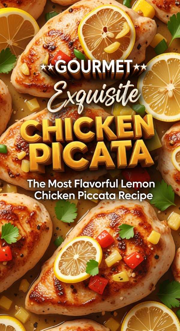 Gourmet Exquisite Chicken Piccata 69f203e340e8e