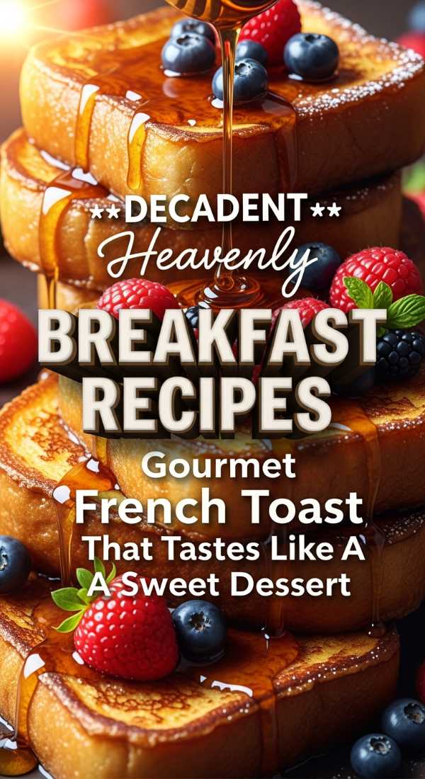 Gourmet French Toast That Tastes Like A Decadent Heavenly Dessert 69eb90f641d09
