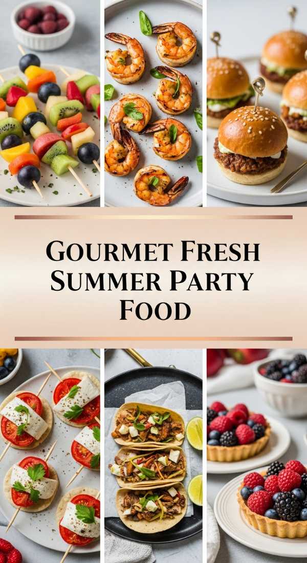 Gourmet Fresh Summer Party Food 69e7303f7a0e6