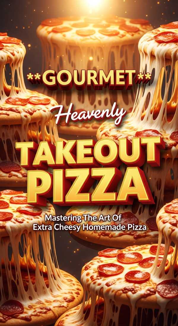 Gourmet Heavenly Cheesy Takeout Pizza 69e362c0e918e