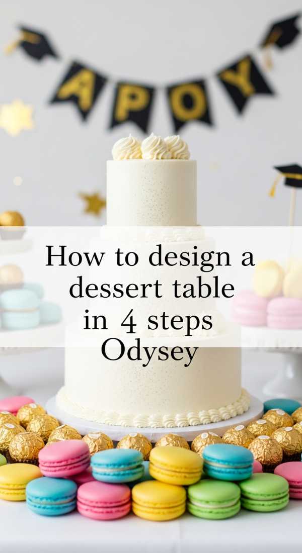 Graduation Dessert Table Perfection 69e3273c4ff69