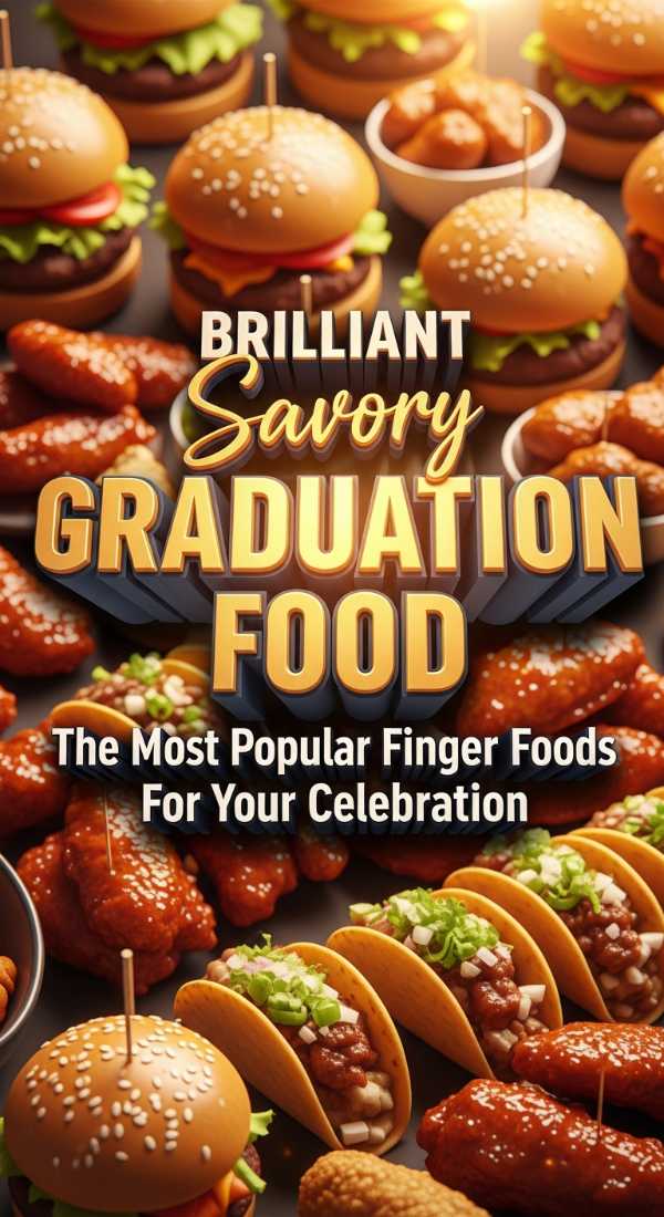 Graduation Finger Food Ideas For A Huge Crowd