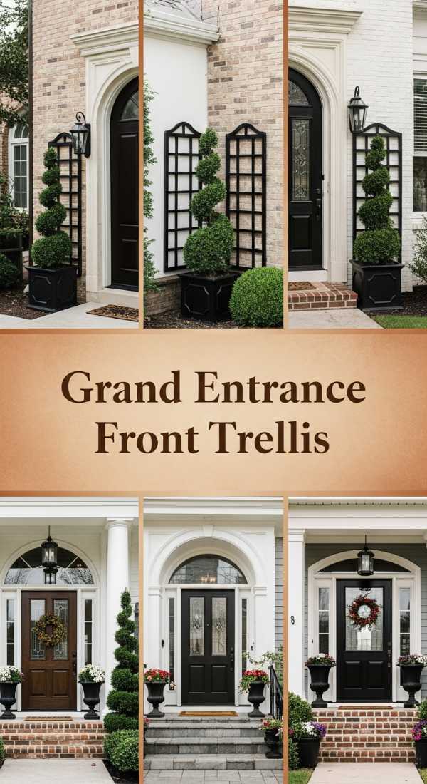 Grand Entrance Front Trellis 69df43dc40ec0