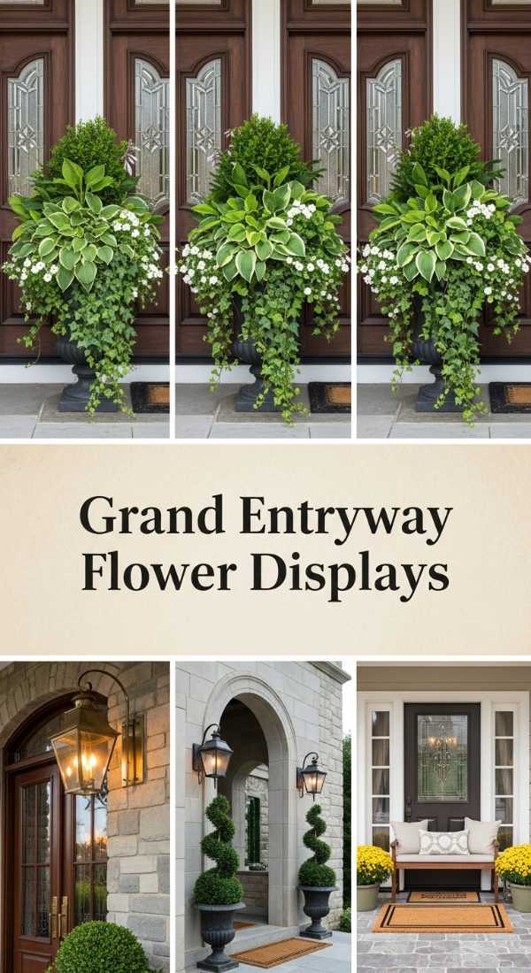 Grand Entryway Flower Displays 69f3a6a65f0a9